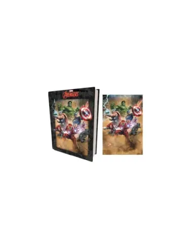 Puzzle libro lenticular prime 3d marvel vengadores originales