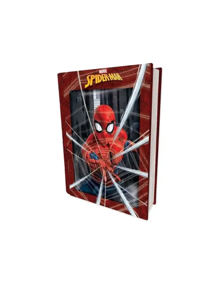Puzzle libro lenticular prime 3d marvel spiderman 300 piezas