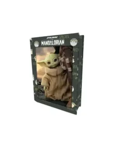 Puzzle libro lenticular prime 3d star wars the mandalorian 300 piezas