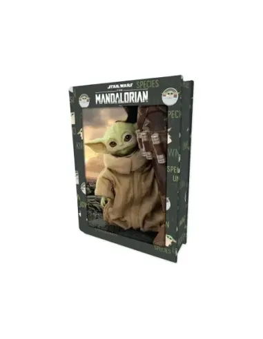 Puzzle libro lenticular prime 3d star wars the mandalorian 300 piezas
