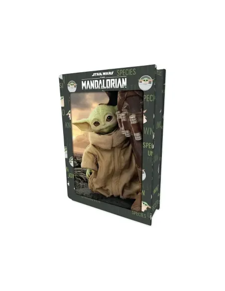 Puzzle libro lenticular prime 3d star wars the mandalorian 300 piezas