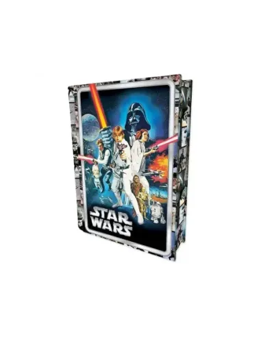 Puzzle libro lenticular prime 3d star wars poster de cartelera 300 piezas
