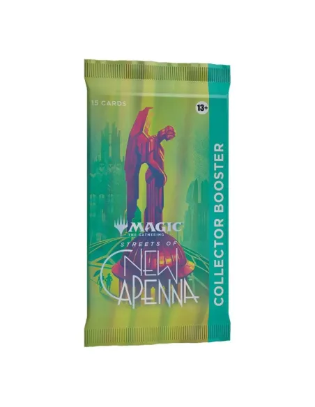 Juego de cartas sobre individual wizards of the coast magic the gathering streets of new capenna sobre coleccionista inglés