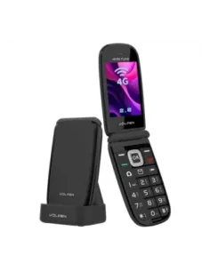 Telefono movil volfen astro flip 4g negro