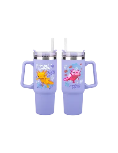 Vaso termo con pajita paladone minecraft