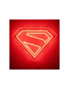 Luz de neón led para montaje en pared paladone superman