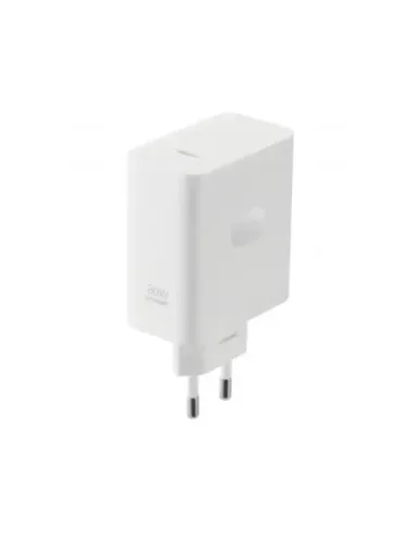 Cargador one plus supervoc 80w usb tipo c blanco