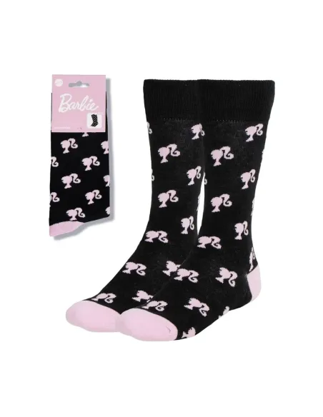 Calcetines negro barbie tu 36 - 43