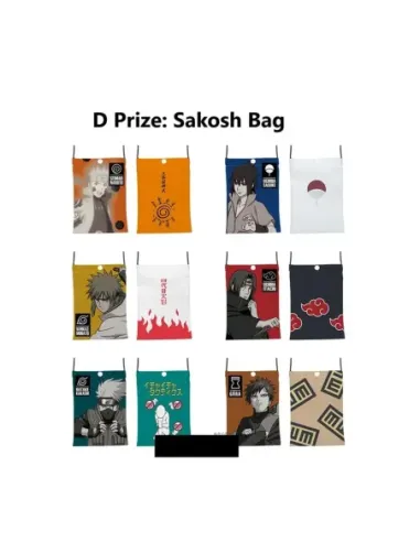 Surtido mochilas bandai 24 unidades naruto will of fire edition