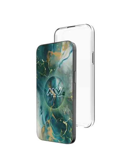 Carcasa myway para apple iphone 15 transparente
