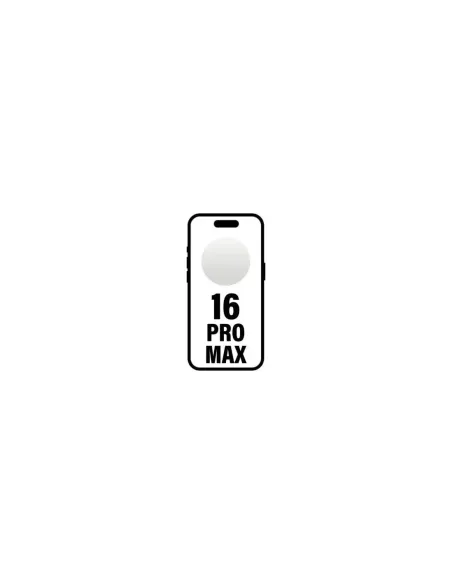 Smartphone Apple iPhone 16 Pro Max 512GB/ 6.9"/ 5G/ Titanio Blanco