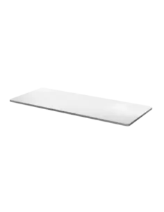 Nature tablero madera mdf blanco 150 x 75 cm