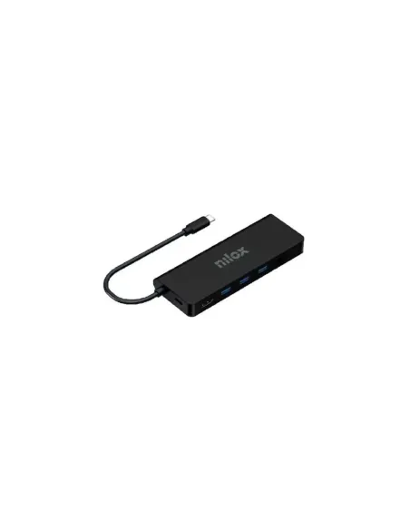 Nilox Dock Usb c 8 en 1 Negro