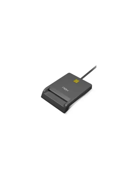 Lector de DNI y Tarjetas Nox Card ID/ USB 2.0/ Negro