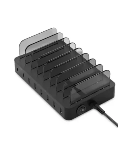 Estacion de carga conceptronic ozul02b pd 6 x usb tipo a - 2 x usb tipo c - 75w