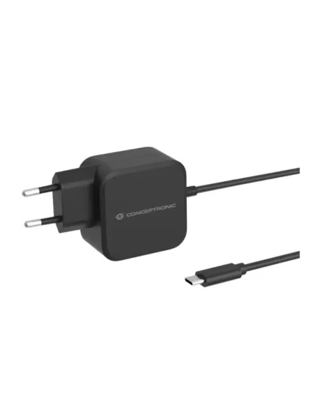 Cargador de pared usb tipo c conceptronic ozul04be 67w