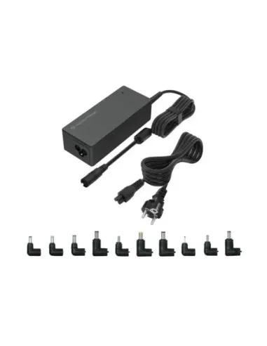 Cargador universal de portatil conceptronic ozul08b10 90w automatico 15v a 20v 10tips 6.0a