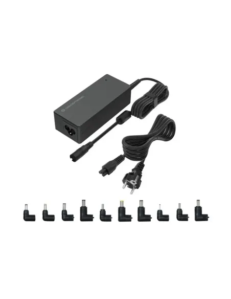 Cargador universal de portatil conceptronic ozul08b10 90w automatico 15v a 20v 10tips 6.0a