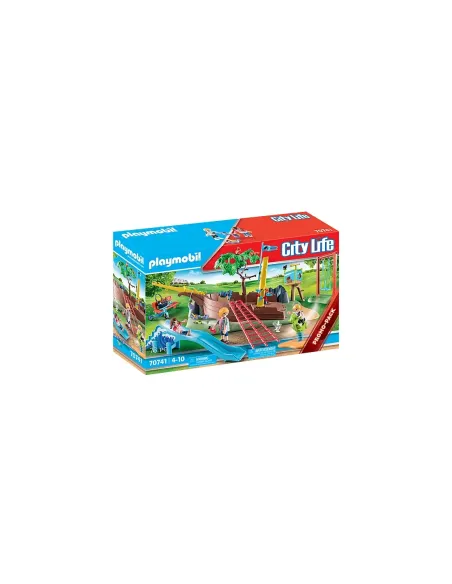 Playmobil city life parque de aventuras con barco naufragado