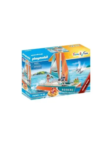 Playmobil family fun catamaran