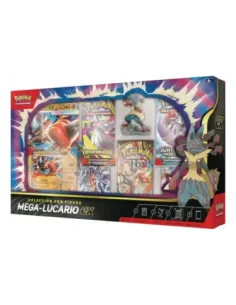Pokemon tcg caja colección mega - lucario ex (eu)