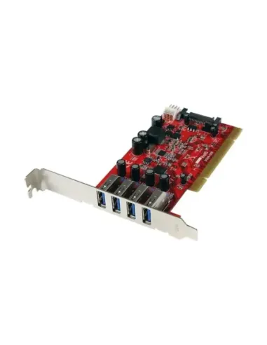 Tarjeta de puertos startech pciusb3s4 4x usb 3.0