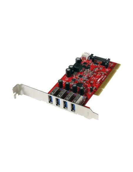 Tarjeta de puertos startech pciusb3s4 4x usb 3.0