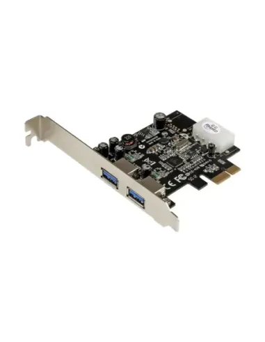 Tarjeta de puertos startech pci express 2 usb en 1