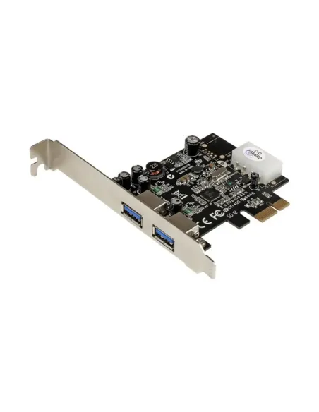 Tarjeta de puertos startech pci express 2 usb en 1