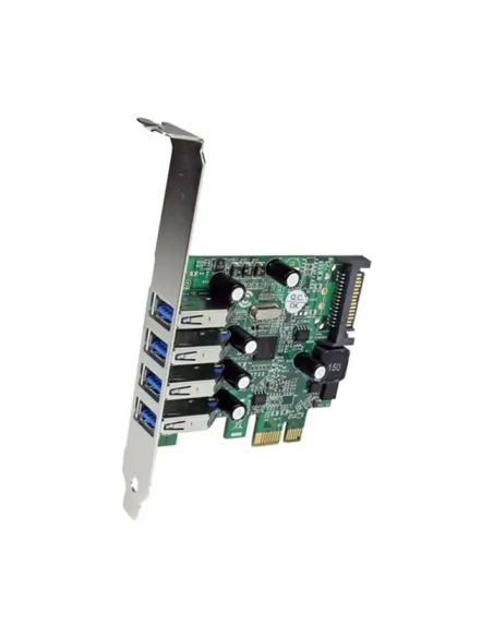 Tarjeta de puertos pci express startech pexusb3s4v 4x usb 3.0