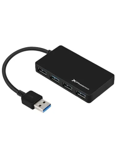 Hub phoenix usb 4 puertos usb 3.0 portatil