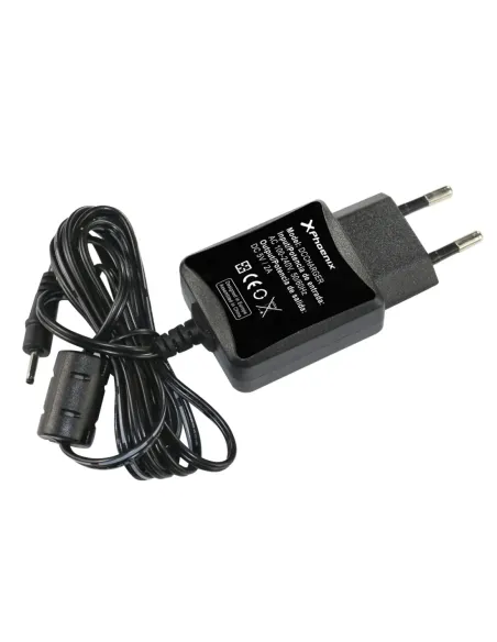 Cargador adaptador universal ac - dc universal de pared phoenix phdccharger 5v 2a negro