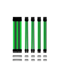Kit de extension phoenix cables fuente de alimentacion 30cm 24 pines - 4 + 4 pines - 6 + 2 pines negro y verde