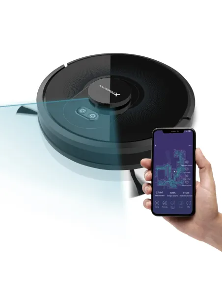 Robot aspirador laserbot360 con mapeo y navegación inteligente