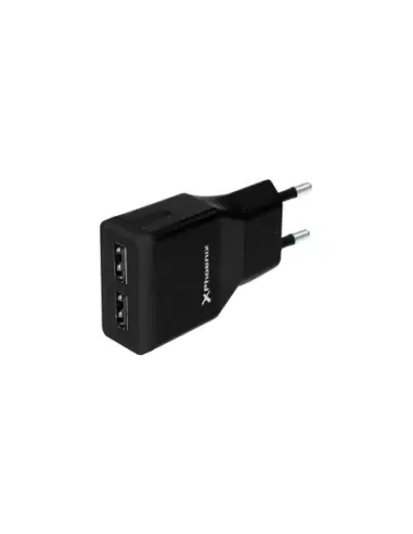 Cargador usb 5v 2 salidas 2a con cable micro usb