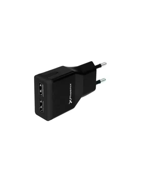 Cargador usb 5v 2 salidas 2a con cable micro usb