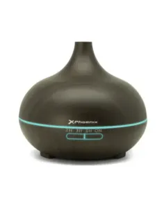Humidificador phoenix zeno2 400 ml marron oscuro con control remoto