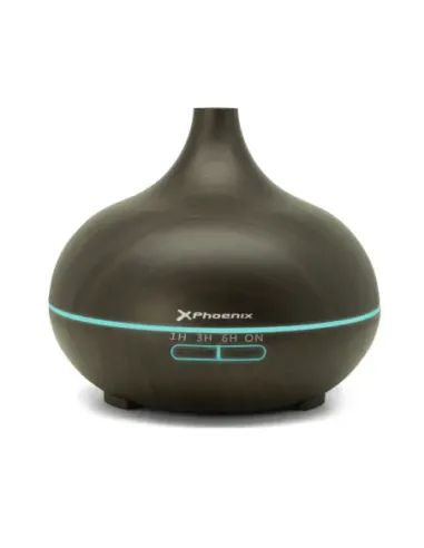 Humidificador phoenix zeno2 400 ml marron oscuro con control remoto