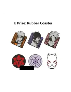 Surtido posavasos bandai 24 unidades naruto will of fire edition exclusiva