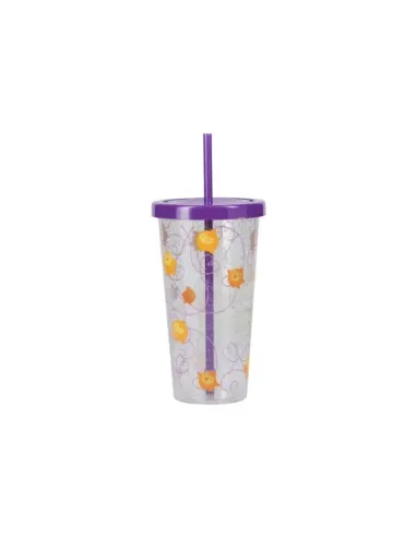 Vaso con pajita paladone wish