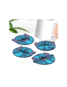 Pack de 4 posavasos disney stitch