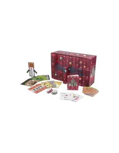 Calendario de adviento paladone minecraft 24 días