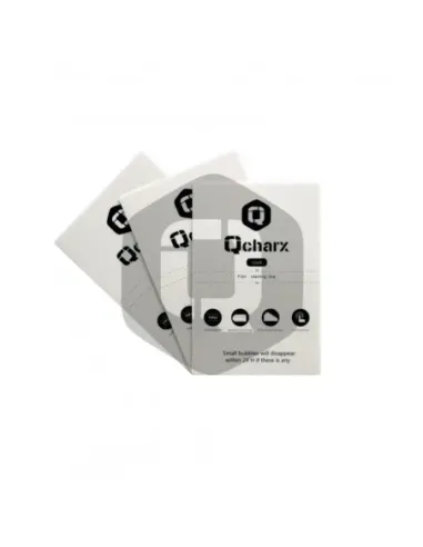 Laminas de proteccion frontales qcharx hidrogel hd qx1 50 unidades