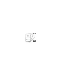 Laminas de proteccion frontales qcharx hidrogel hd qx1 lite 50 unidades