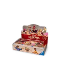Lorcana tcg -  expositor de sobres disey reinado de jafar 24 unidades inglés