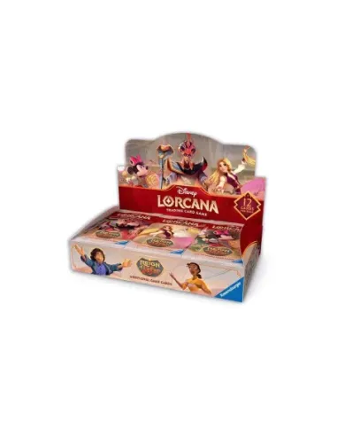 Lorcana tcg -  expositor de sobres disey reinado de jafar 24 unidades inglés