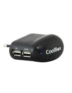 Cargador coolbox de pared 5v 2xusb