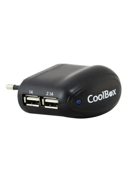 Cargador coolbox de pared 5v 2xusb