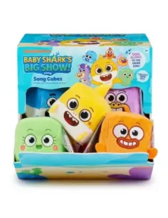 Peluches pequeños con sonidos wowwee baby shark 12 unidades