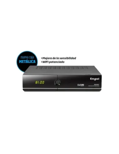Engel RS8100Y Receptor Satélite HD PVR Wf/Eth
